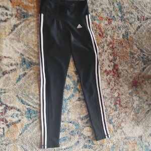 Adidas Black and White Leggings Sleek Athletic Design